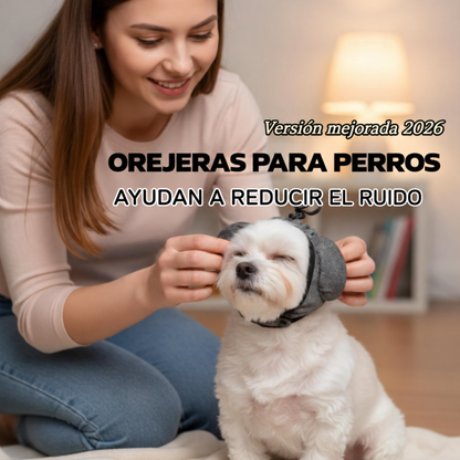 Orejeras para perros que calman el ruido