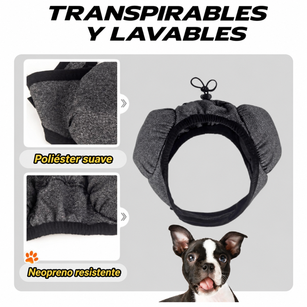 Orejeras para perros que calman el ruido