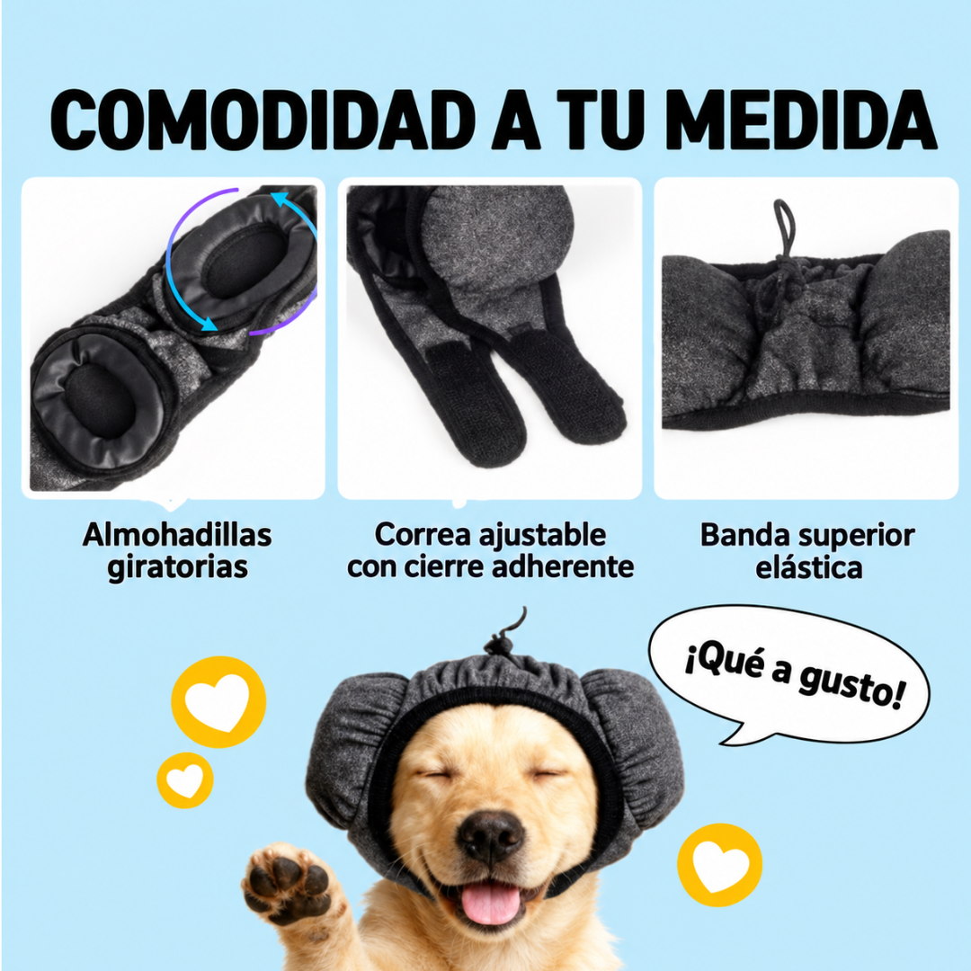 Orejeras para perros que calman el ruido